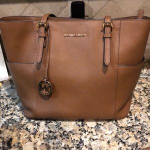 Michael Kors Tan Leather Handbag